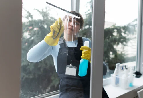 Nettoyage de vitres intérieures et extérieures à Notre-Dame-du-Pé